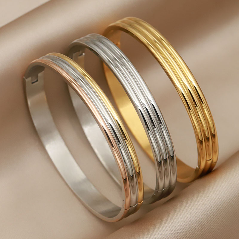 Men'S Accessories Jewelry Brands - Gelang Warna Campuran Berlapis PVD 18K