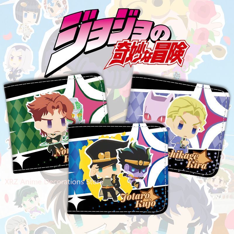 Men'S Accessories Anime - Dompet Pria JoJo's Bizarre Adventure Kujo