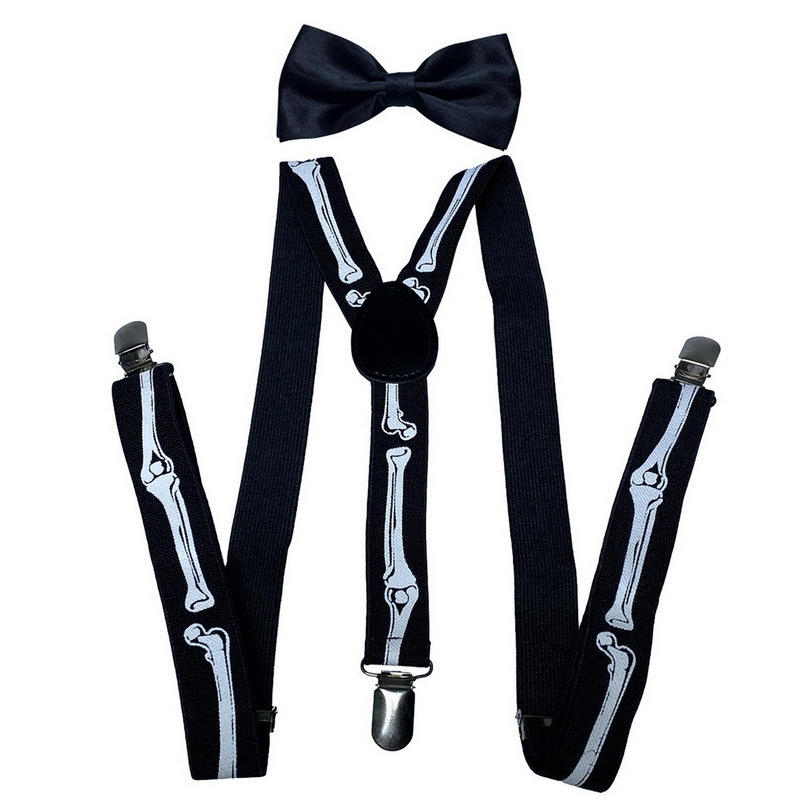 Tie Clip Set - Penjepit Suspender Elastis yang Dapat Disesuaikan