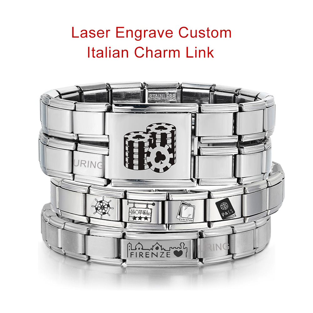 Bracelet Beaded Men - URING Tautan Jimat Italia Ukiran Laser
