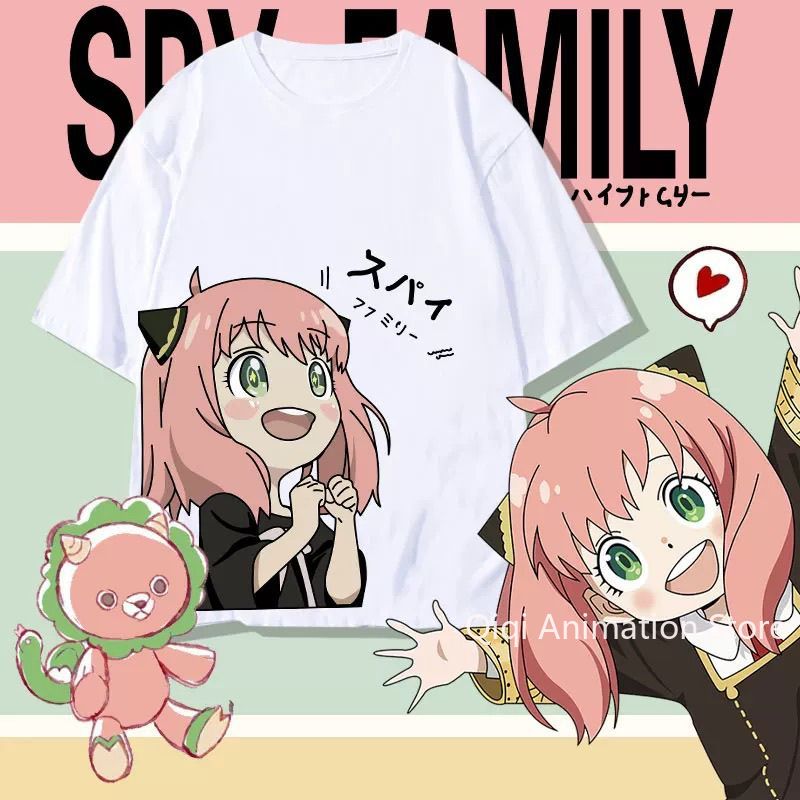 Men'S Accessories Anime - SPY×FAMILY Anime Anya Forger Kaus Lengan