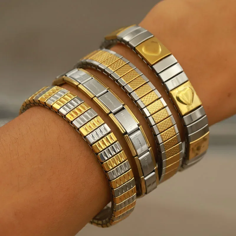 Gelang Tali Bungee Logam Baja  - Men'S Accessories Jewelry Brands ulasan dan harga