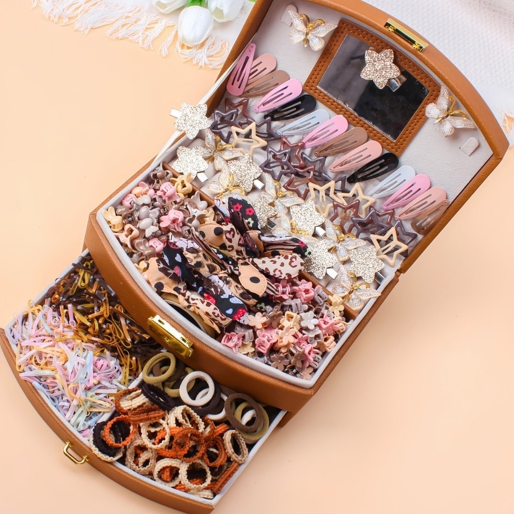 Set Aksesori Rambut Elastis Ba - Tie Clip Set ulasan dan harga