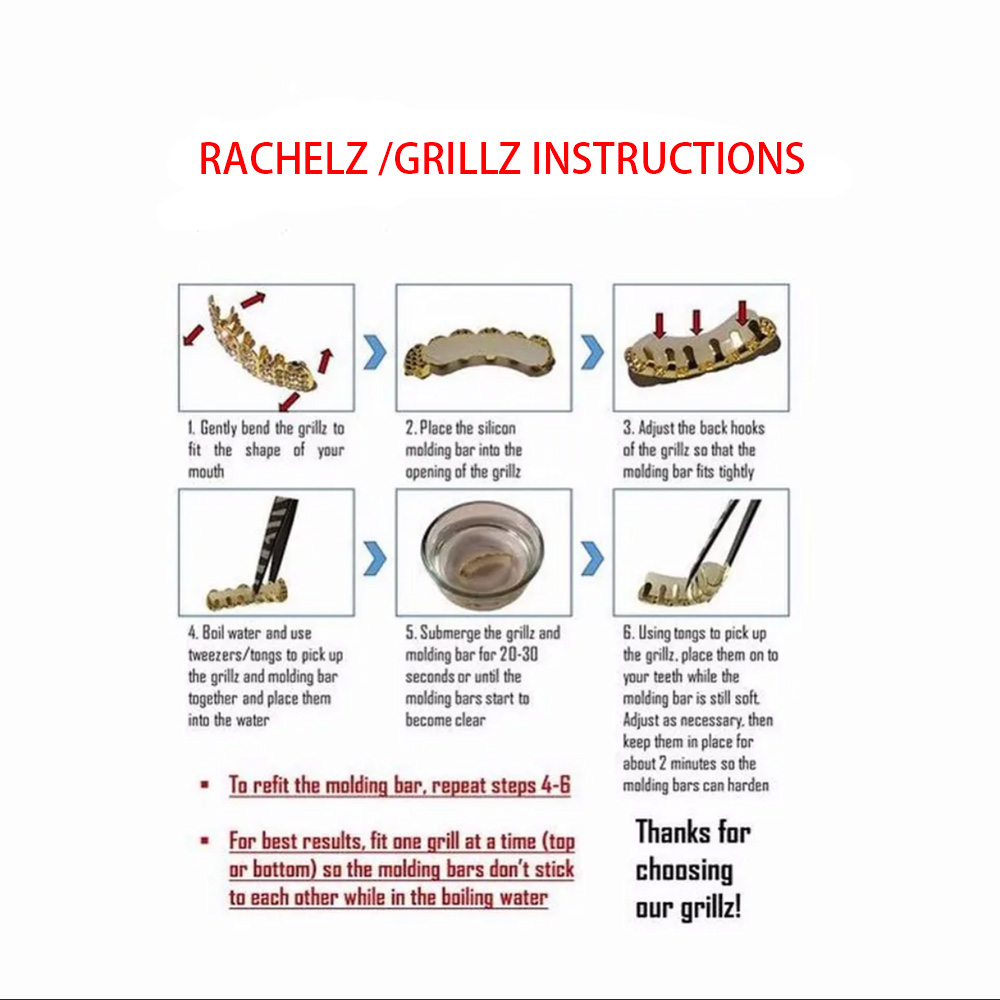 RACHELZ Hip Hop 10/10 Iced Out - Men'S Accessories For Christmas ulasan dan harga