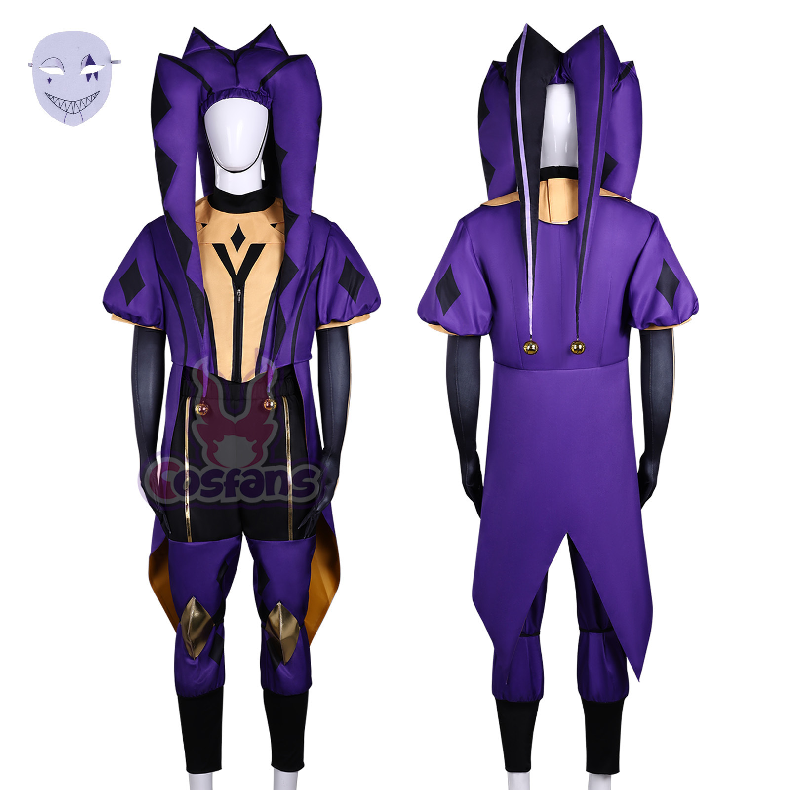 Kostum Cosplay Badut Pierrot J - Men'S Accessories For Christmas ulasan dan harga