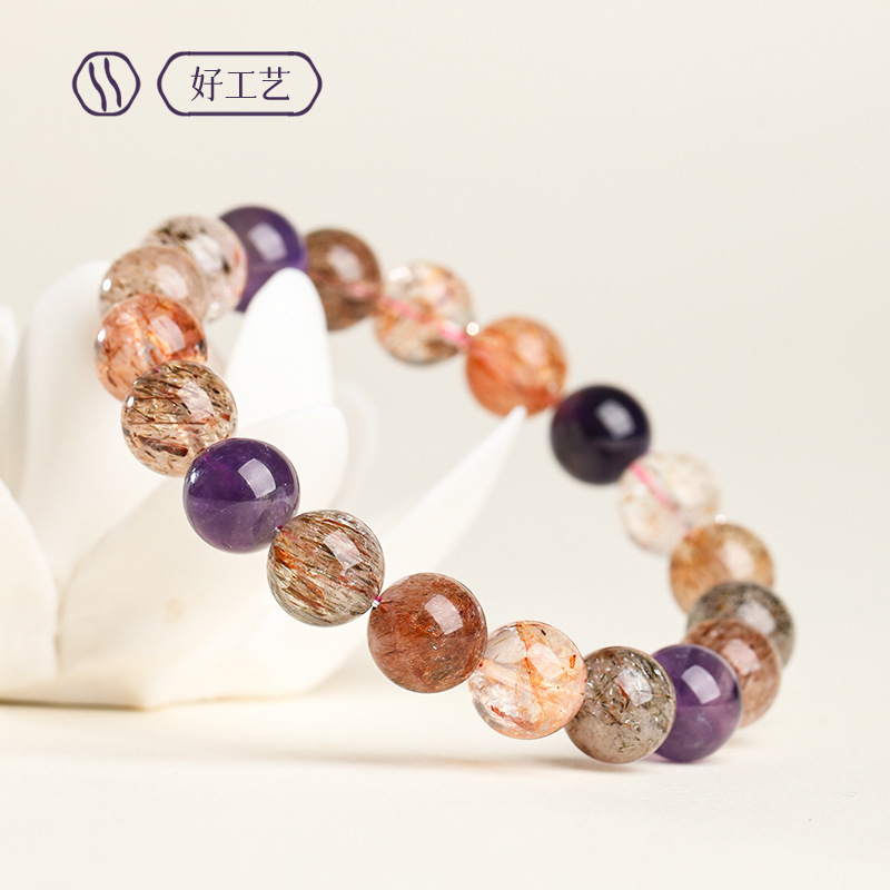 Gelang Manik-manik Kristal Sup - Bracelet Beaded Men ulasan dan harga