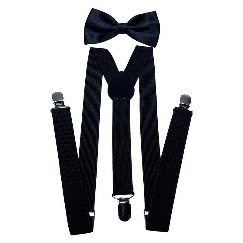 Penjepit Suspender Elastis yan - Tie Clip Set ulasan dan harga