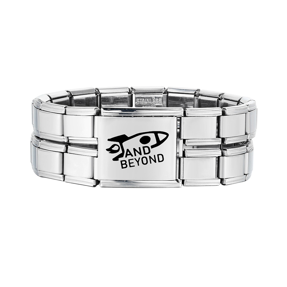URING Tautan Jimat Italia Ukir - Bracelet Beaded Men ulasan dan harga