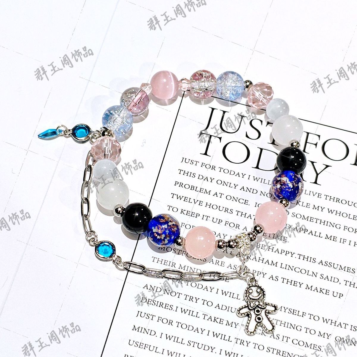 Gelang Manik-manik Wanita Perm - Men'S Accessories Anime ulasan dan harga