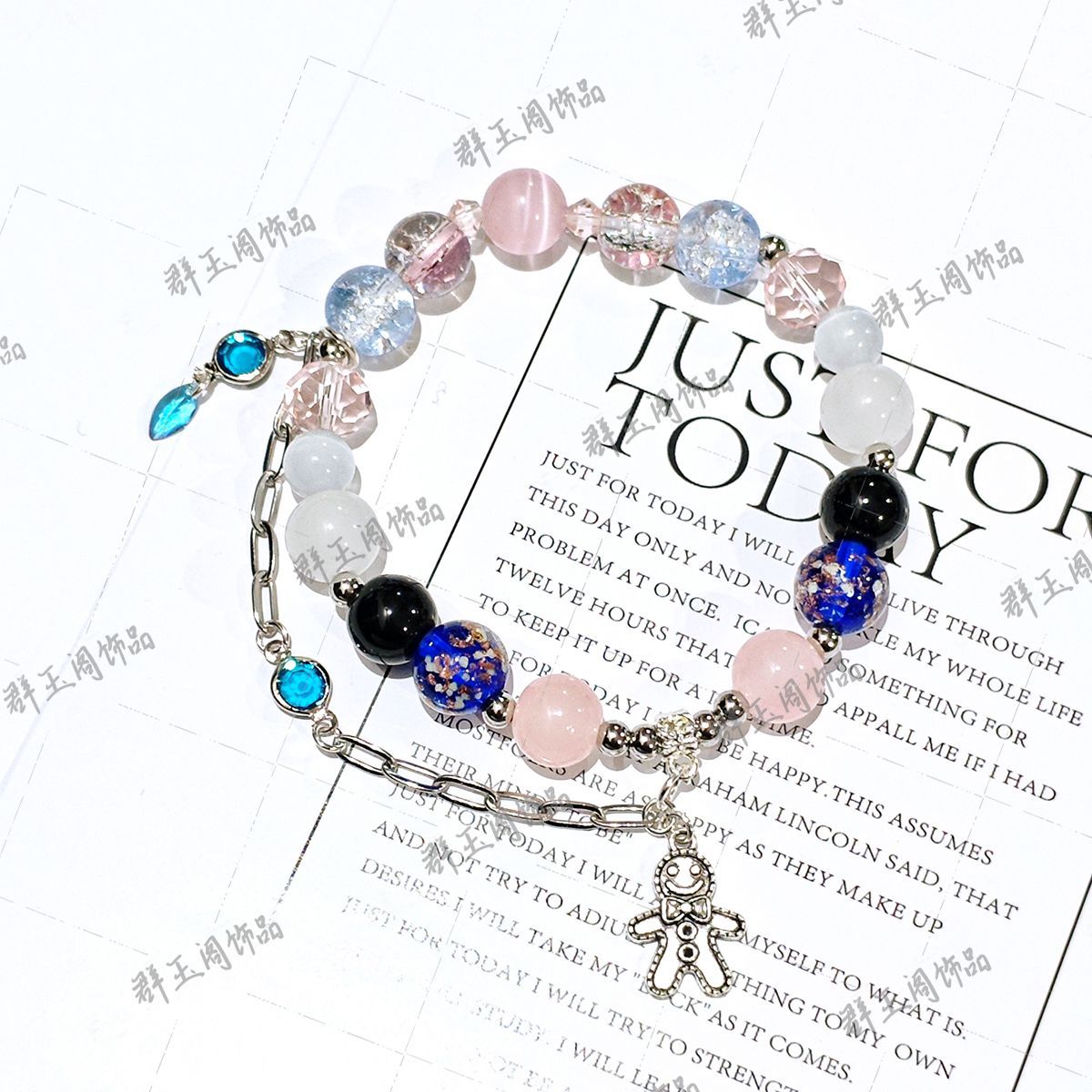 Gelang Manik-manik Wanita Perm - Men'S Accessories Anime ulasan dan harga
