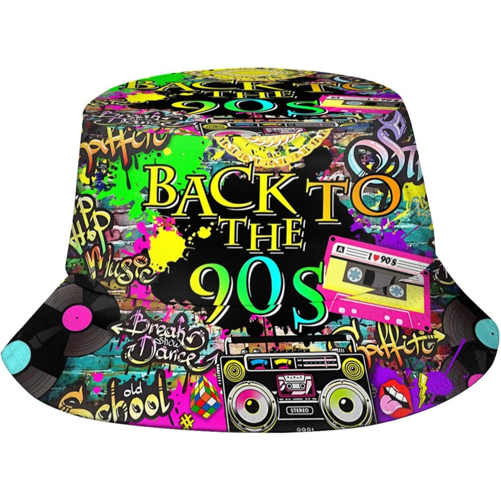 Topi Bucket Retro 80S 90S untu - Men'S Accessories In The 90S ulasan dan harga