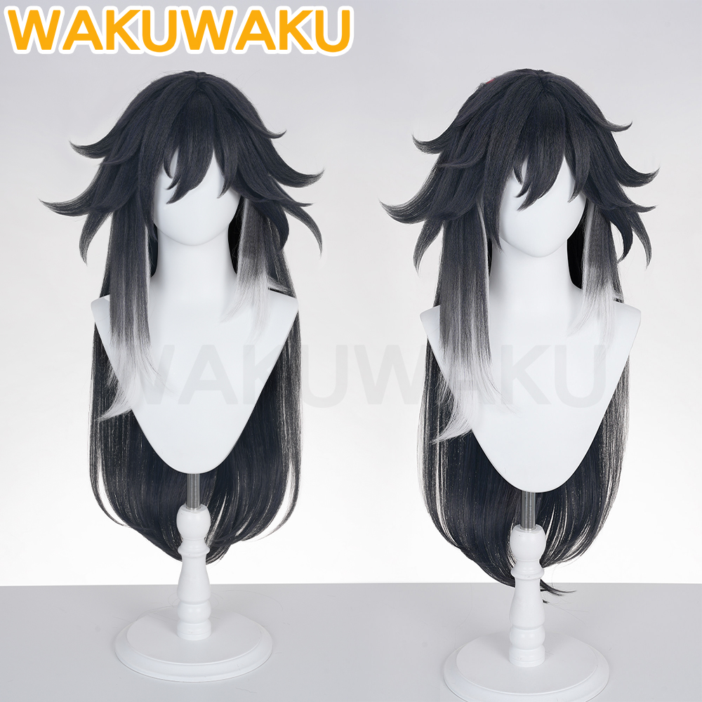TERSEDIA Wig Ashveil Game Honk - Men'S Accessories Anime ulasan dan harga
