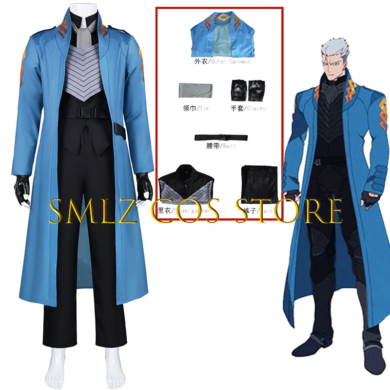 Kostum Cosplay Vergil Cry 5 Te - Men'S Accessories Anime ulasan dan harga