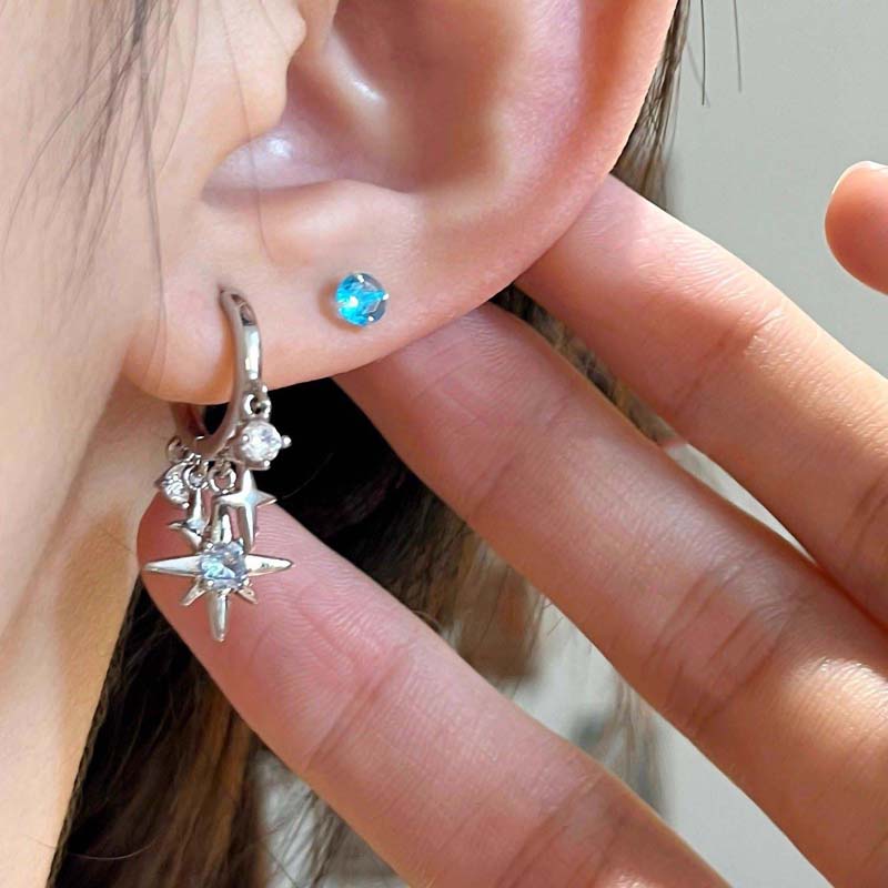 Anting Liontin Rumbai Bintang  - Men Accessories Sale ulasan dan harga