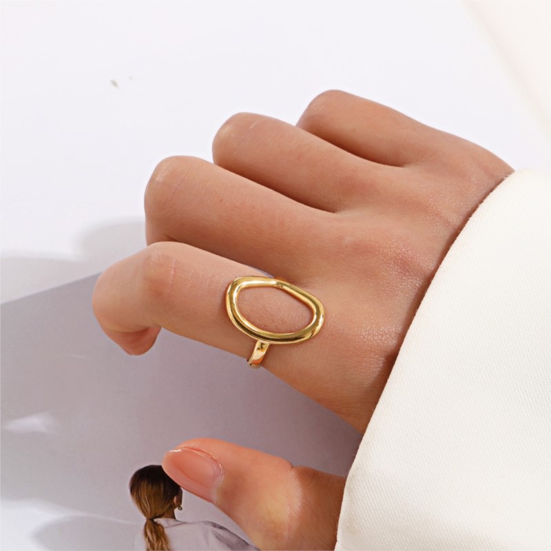Anenyery 316L cincin terbuka O - Men Accessories Sale ulasan dan harga