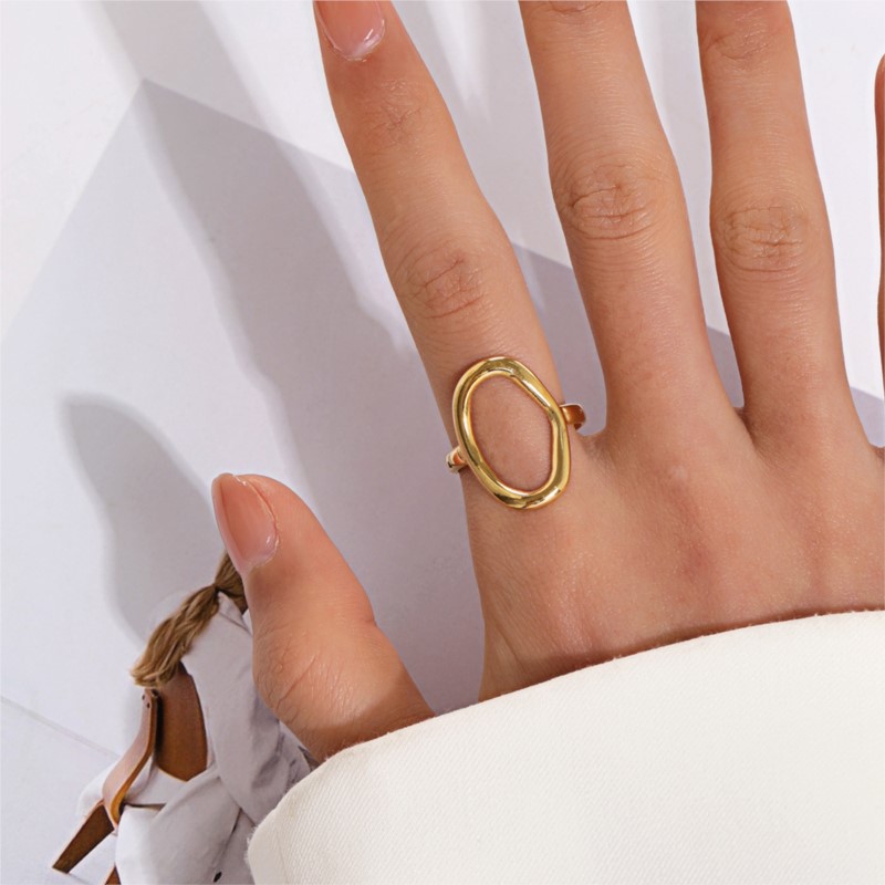 Anenyery 316L cincin terbuka O - Men Accessories Sale ulasan dan harga