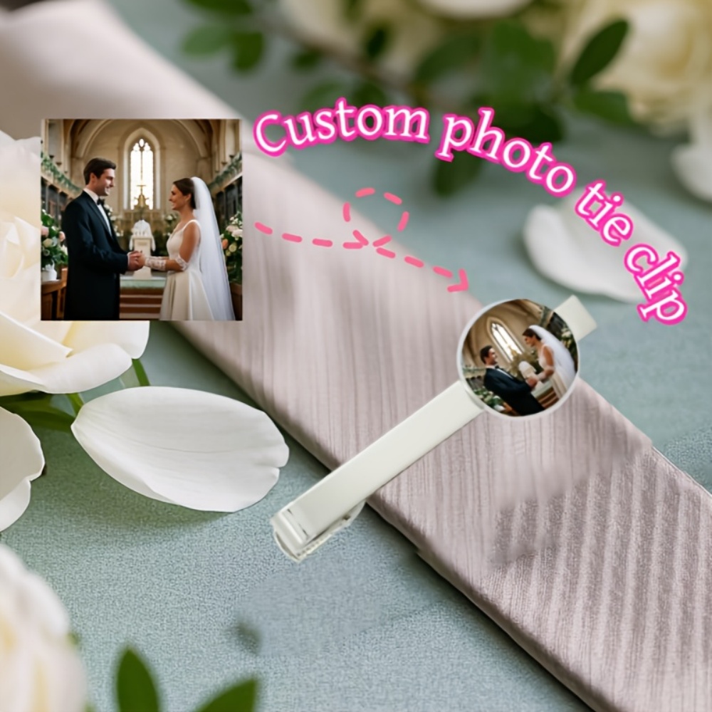 Penjepit Dasi dengan Teks Teru - Men Accessories Wedding ulasan dan harga